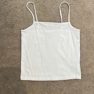 White cropped Tank Top